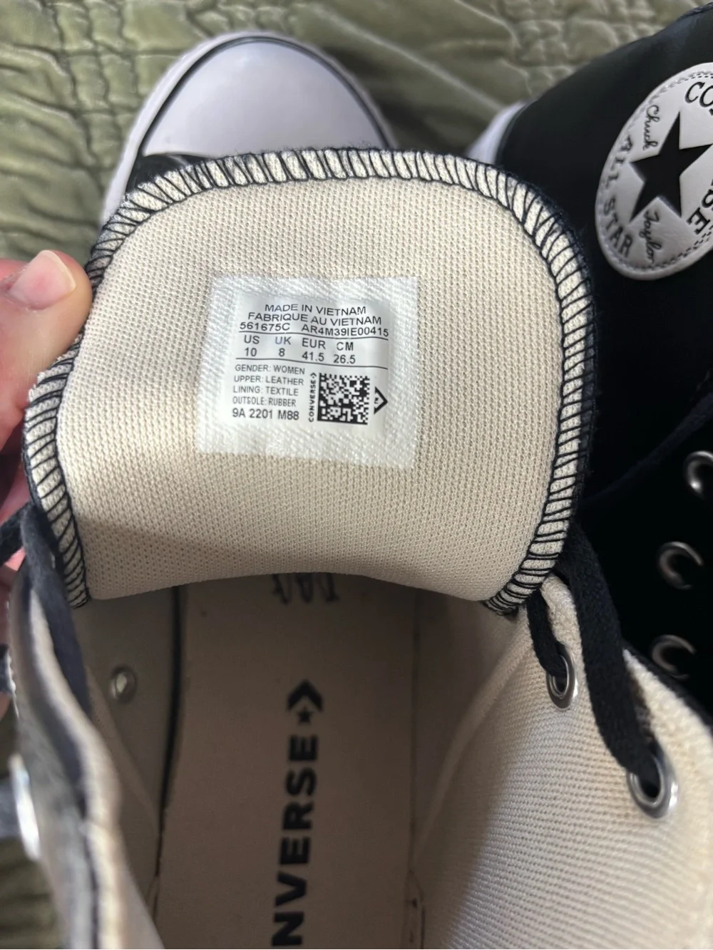 Converse Chuck Taylor All Star Leather Platform